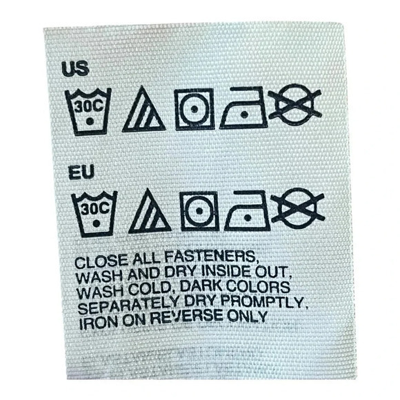 Tommy Hilfiger Y2K Red Blue TH‎ Logo Print Button Down Shirt Women Size Medium - Picture 10 of 10